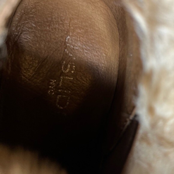 JSlides Wedge booties Taupe Waterproof Suede size 8 - Picture 10 of 16